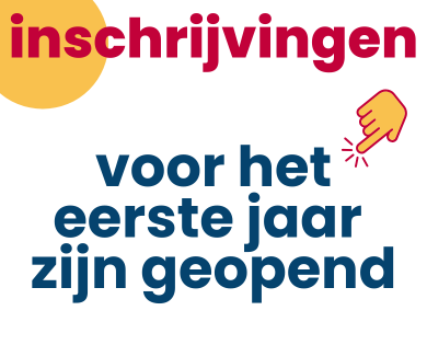 Inschrijvingen eerste jaar